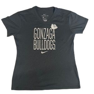 Girls Nike Youth Large Gonzaga Bulldogs Athletic T-Shirt